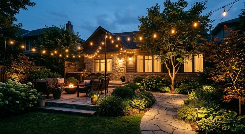 Courtyard Light Installation in Alpharetta, GA