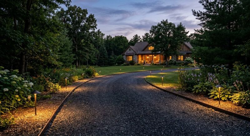 Driveway Lighting Installation in Kansas City, KS