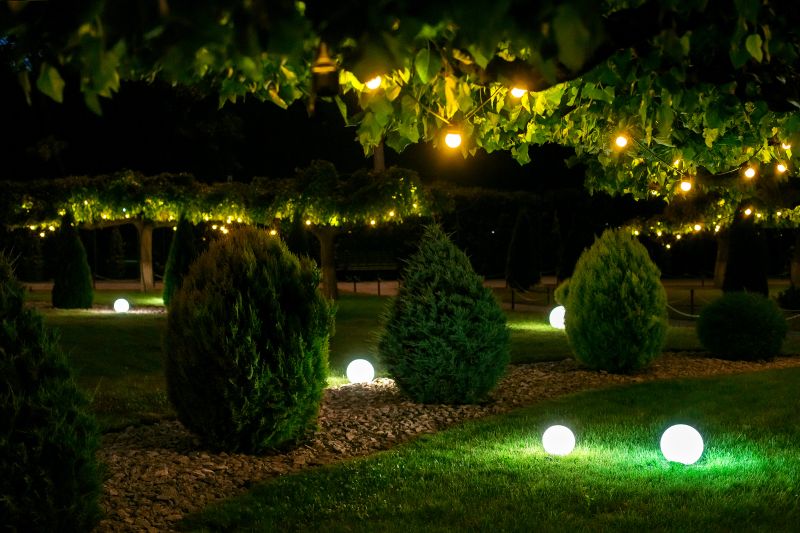 Garden Lighting Installation in Kansas City, KS