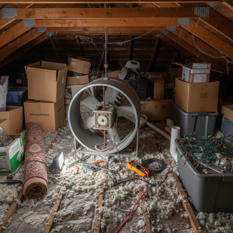 Attic Exhaust Fan Repair in Alpharetta, GA