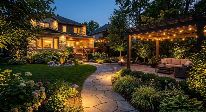 Backyard Lighting Service in Olathe, KS