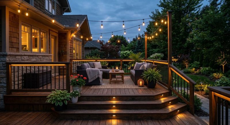 Deck Lights Installation in Kansas City, KS