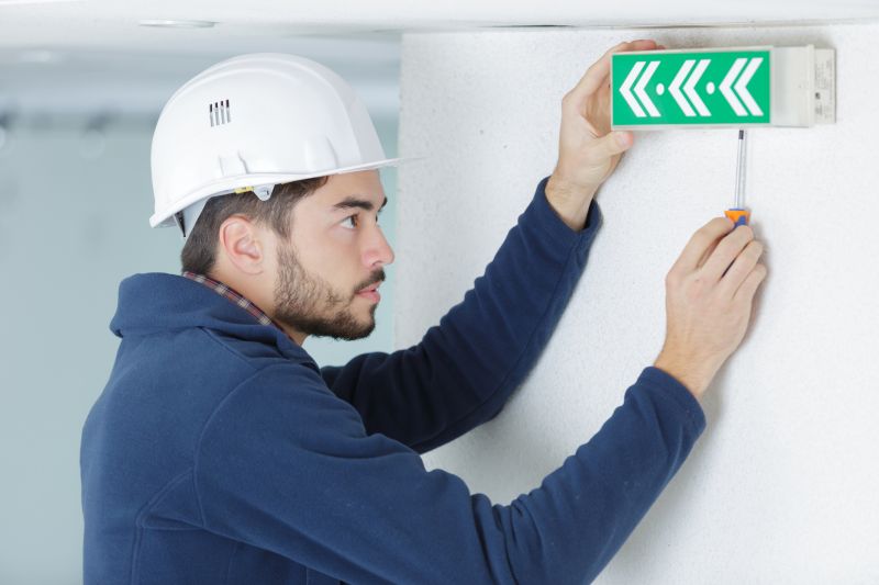 Fire Exit Sign Installation in Alpharetta, GA