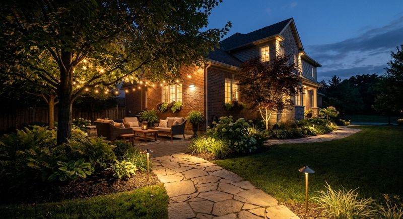 Landscape Lighting Installation in Alpharetta, GA