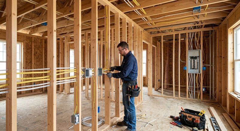 New Construction Wiring in Alpharetta, GA