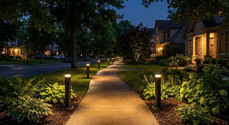 Pathway Lights Installation in Kansas City, KS