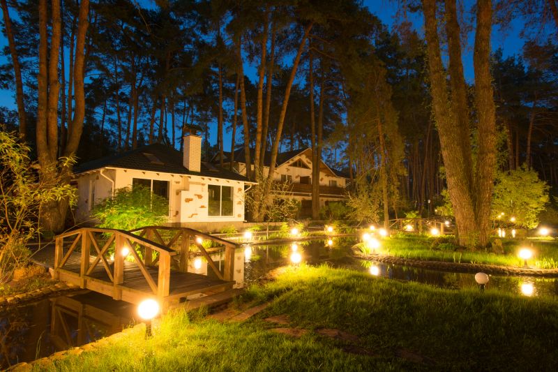 Pond Lighting Installation in Alpharetta, GA