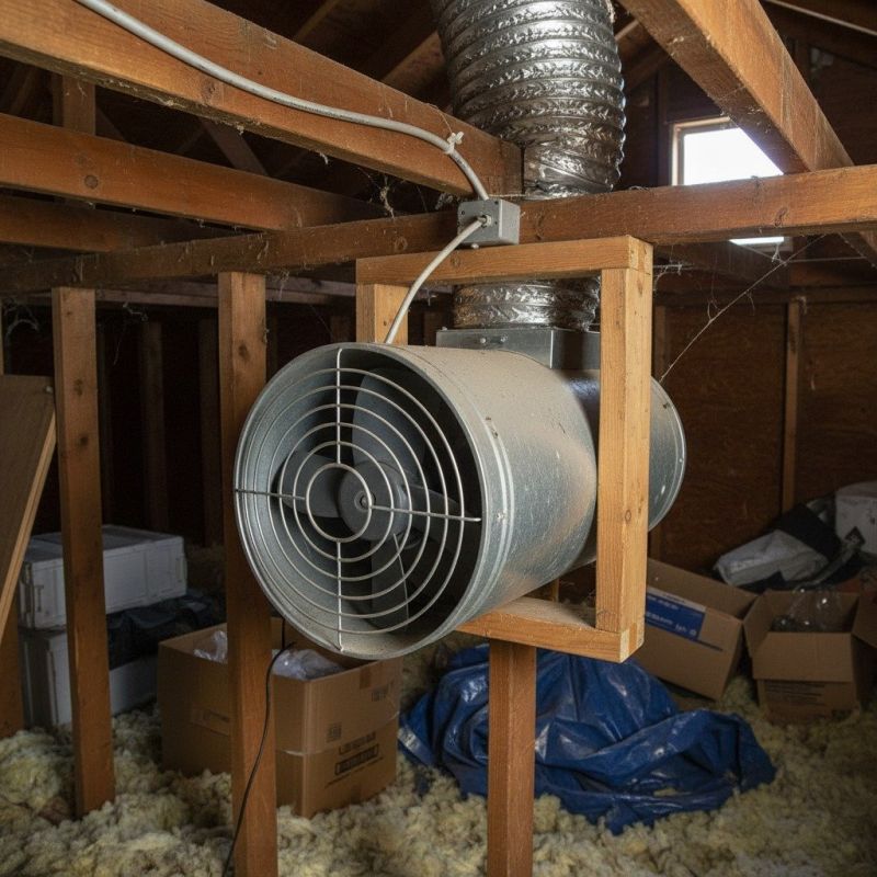 Solar Exhaust Fan Installation in Alpharetta, GA