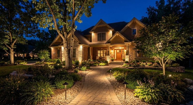 Terrace Lighting Installation in Kansas City, KS